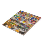 通りフードマーケットロッドフェイバンコクタイ タイル (側面)