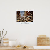 通りベンダーMulberry St. New York City 1900 ポスター (キッチン)