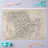 通りマップの切り離し紙 薄葉紙 (クラフト)