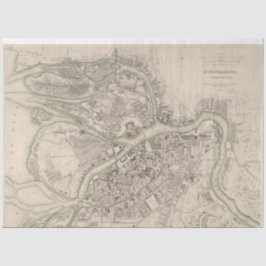 通りマップの切り離し紙 薄葉紙