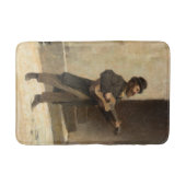 通りミュージシャンとギター(by Gerolamo Inuno) バスマット (正面)