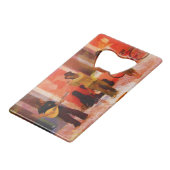 通りミュージシャン遊ズのギター・マンドリンとフルート クレジットカード栓抜き (正面アングル)