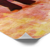 通りミュージシャン遊ズのギター・マンドリンとフルート ポスター (角)