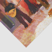 通りミュージシャン遊ズのギター・マンドリンとフルート 薄葉紙 (詳細)