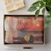 通りミュージシャン遊ズのギター・マンドリンとフルート 薄葉紙 (ギフト)