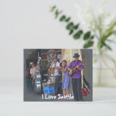 通りミュージシャン ポストカード (スタンド正面)