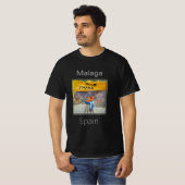 通りミュージシャン,マラガ,スペイン Tシャツ (正面フル)