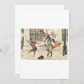 通りミュージシャン 招待状 (正面/裏面)