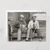 通りミュージシャン, 1938 ポストカード (正面/裏面)