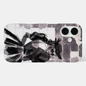 通りミューズ – 壁のファッション Case-Mate iPhoneケース (裏面 (横))