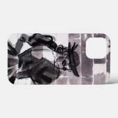 "通りミューズ – 壁のファッション" Case-Mate iPhoneケース (裏面 (横))