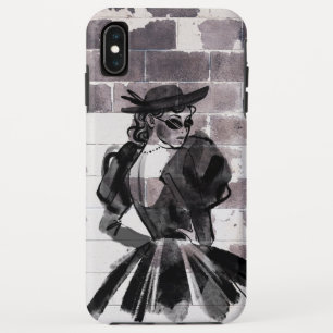 "通りミューズ – 壁のファッション" iPhone XS MAXケース