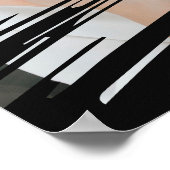 通りモダンアートあなたの写真を追加する愛おばあちゃん ポスター (角)