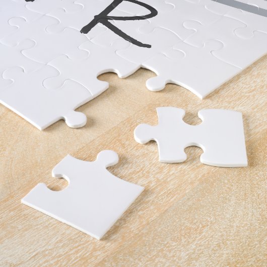 通りモダンアートあなたの写真を追加Love You Grandpa ジグソーパズル (側面)