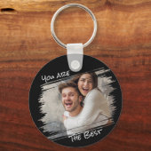 通りモダンアート写真を追加I Love You Boyer キーホルダー (裏面)
