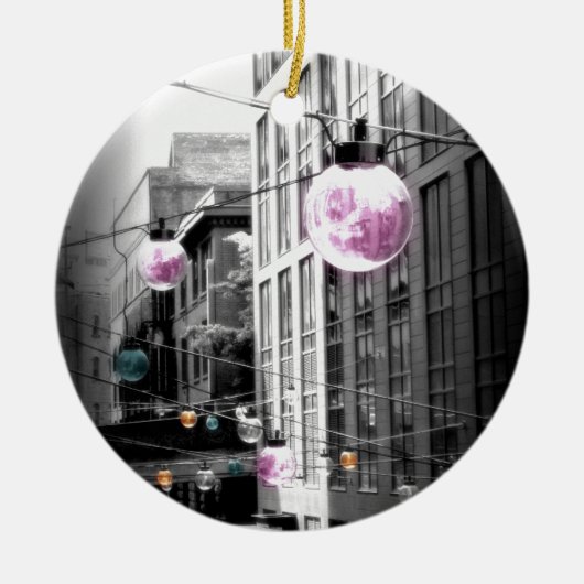 通りライツアーバンアート セラミックオーナメント (正面)