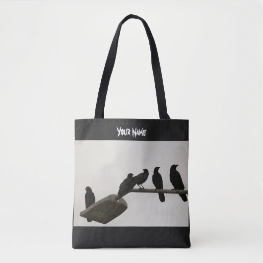 通りライトTシャツトートバッグの殺人 トートバッグ (正面)