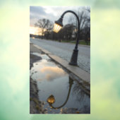 通りランプが曲がっている ウィンドウサイン (シート3)