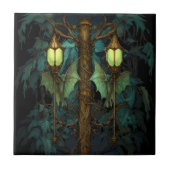 通りランプこうもりタイル(Swampコレクション) タイル (正面)