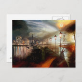 通りランプ幻覚 ポストカード (正面/裏面)