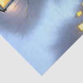 通りランプ白熱［赤熱］光を放つインウィンターワンダーランド 薄葉紙 (詳細)