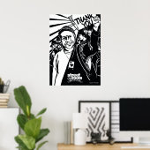 通りルーツサンキューカバー – Nikki McClure art ポスター (ホームオフィス)