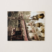 通りレストラン,パリ,フランス ジグソーパズル (横)