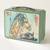 通りレトロキリンとヘッドフォン メタルランチボックス (裏面)