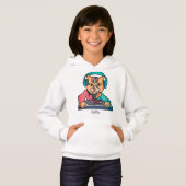 通りレトロ猫（ヘッドフォン付） | おもしろい (正面フル)