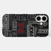通りレーサーグラフィティ Case-Mate iPhoneケース (裏面 (横))