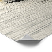 通りレースマッスルカー過給機ターボバーンアウト ポスター (角)