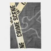 通り上の人の概要。殺人？スキッド キッチンタオル (縦)