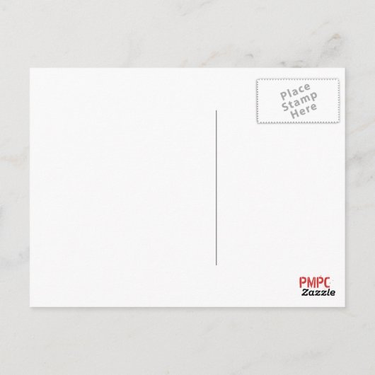 通り乱闘 ポストカード (裏面)