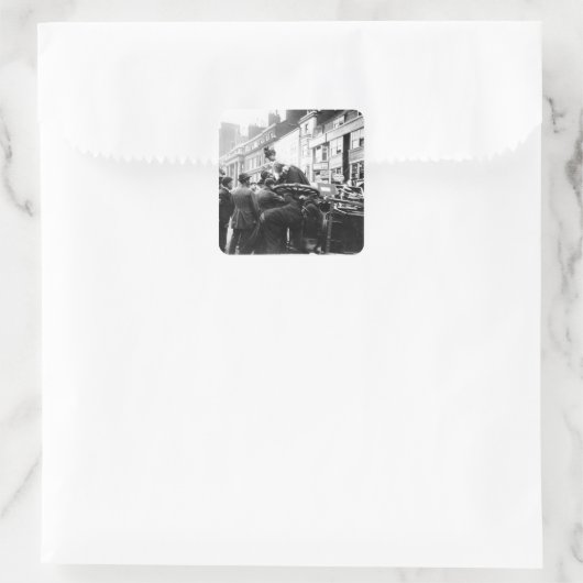 通り事故 スクエアシール (バッグ)