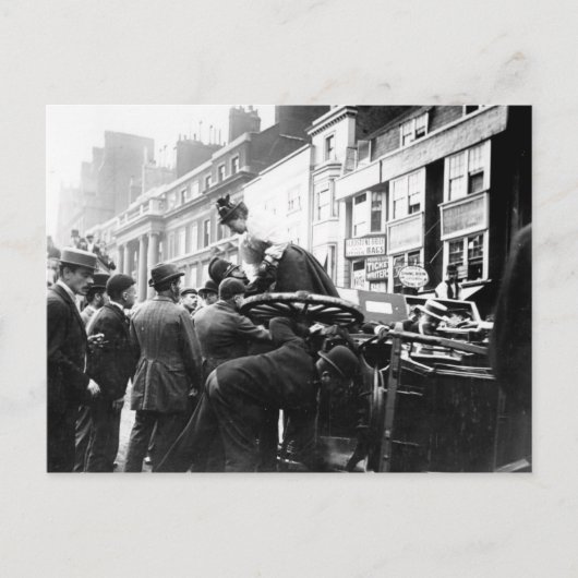 通り事故 ポストカード (正面)