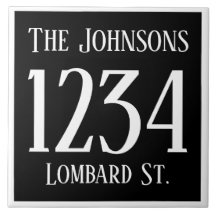 通り及び名前の屋家番号