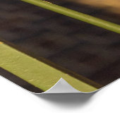 通り名のパーソナライズされた署名 ポスター (角)