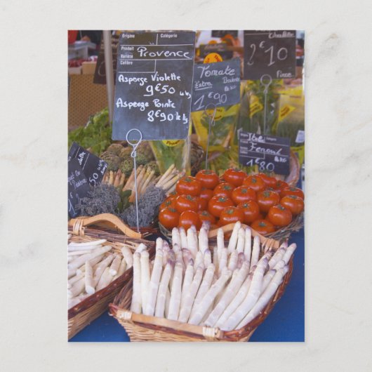 通り商店の白い店 ポストカード (正面)