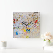 通り壁 スクエア壁時計 (ホーム)