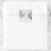 通り実行者， c.1839-43 スクエアシール (バッグ)