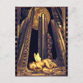 通り寝る人 ポストカード (正面)