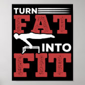 通り強度訓練体操ボディウェイトM ポスター (正面)