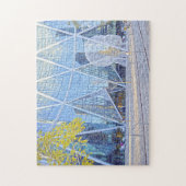 通り彫刻カルガリー。 ジグソーパズル (縦)