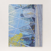 通り彫刻カルガリー。 ジグソーパズル (縦)