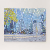 通り彫刻カルガリー。 ジグソーパズル (横)