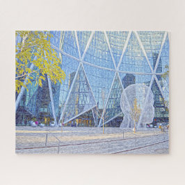 通り彫刻カルガリー。 ジグソーパズル