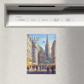 通り忙しステファンスプラッツウィーンオーストリアトラベル マグネット (インサイチュ (食洗機))