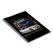 通り戦士サムライ – Skyline Driver ノートブック (右側)