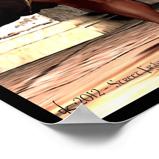 通り戦士 ポスター (角)