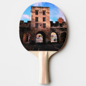 通り抜ける、ニューヨーク市 卓球ラケット (裏面)